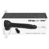 Фаллоимитатор реалистичный с эякуляцией XL Strap-On-Me, силиконовый, черный, 17.8 х 3.9 см фото №2 — секс игрушки: Украина, NO TABOO