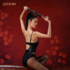 Флоггер с узелками на хвостах Lockink, кожаный, черно-красный, 58 см, фото №5 — секс шоп Украина, NO TABOO