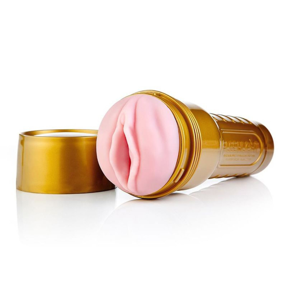 Мастурбатор вагина в колбе Fleshlight STU, рельефный, киберкожа, бежевый, 25 х 10 см фото №3 — секс игрушки: Украина, NO TABOO