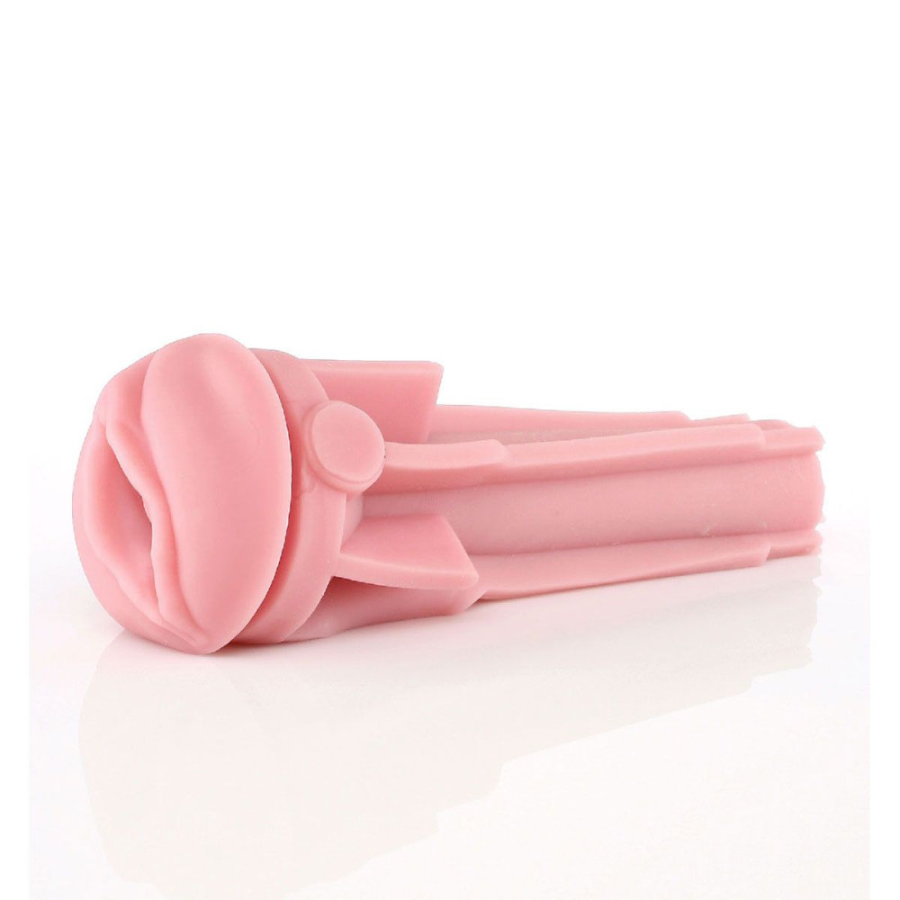 Мастурбатор вагина в колбе Fleshlight STU, рельефный, киберкожа, бежевый, 25 х 10 см фото №7 — секс игрушки: Украина, NO TABOO