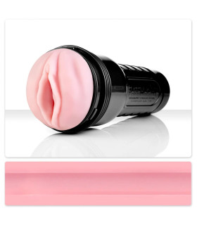 Мастурбатор вагина в колбе Fleshlight Pink Lady Original, киберкожа, бежевый, 25.4 х 10 см - No Taboo