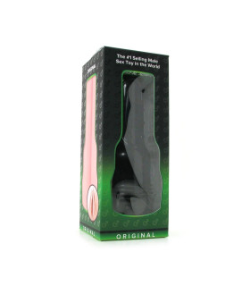 Мастурбатор вагина в колбе Fleshlight Pink Lady Original, киберкожа, бежевый, 25.4 х 10 см - No Taboo