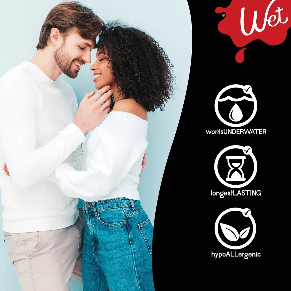 Лубрикант 30 мл Wet Platinum Premium, на силиконовой основе, фото №2 — секс шоп Украина, NO TABOO