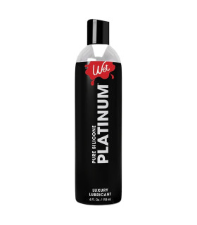 Лубрикант 118 мл Wet Platinum Premium, на силиконовой основе - No Taboo