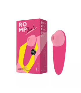 Вакуумный стимулятор ROMP Shine X силиконовый, розовый, 14.2 х 4.2 см - No Taboo