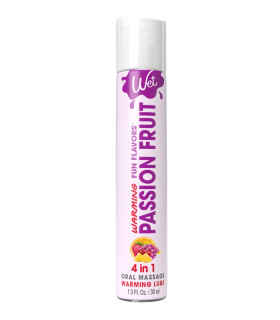 Лубрикант оральный Wet Warming Passion Fruit 30 мл, согревающий - No Taboo