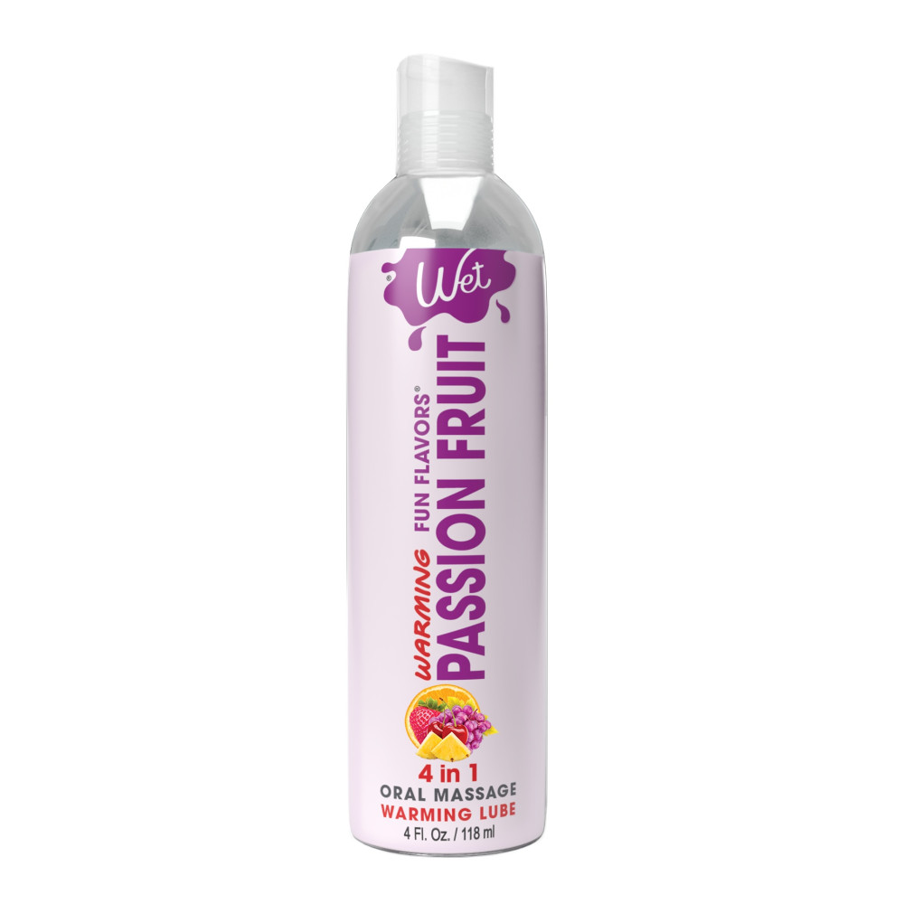 Лубрикант оральный согревающий Wet Passion Fruit 118 мл, со вкусом маракуйи, на водной основе, фото №0 — секс шоп Украина, NO TABOO