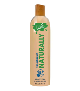 Лубрикант с экстрактом алоэ Wet Naturally 118 мл, на водной основе - No Taboo