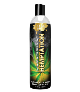 Лубрикант с экстрактом канабиса Wet Hemptation 236 мл, на водной основе - No Taboo