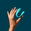 Вибратор для пар ROMP Join, силиконовый, бирюзовый фото №3 — секс игрушки: Украина, NO TABOO