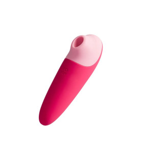 Вакуумный стимулятор ROMP Shine X силиконовый, розовый, 14.2 х 4.2 см - No Taboo