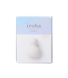Вібратор для клітора Iroha Yuki v.2 Tenga, з медичного силікону, м'якість зефіру, білий - No Taboo