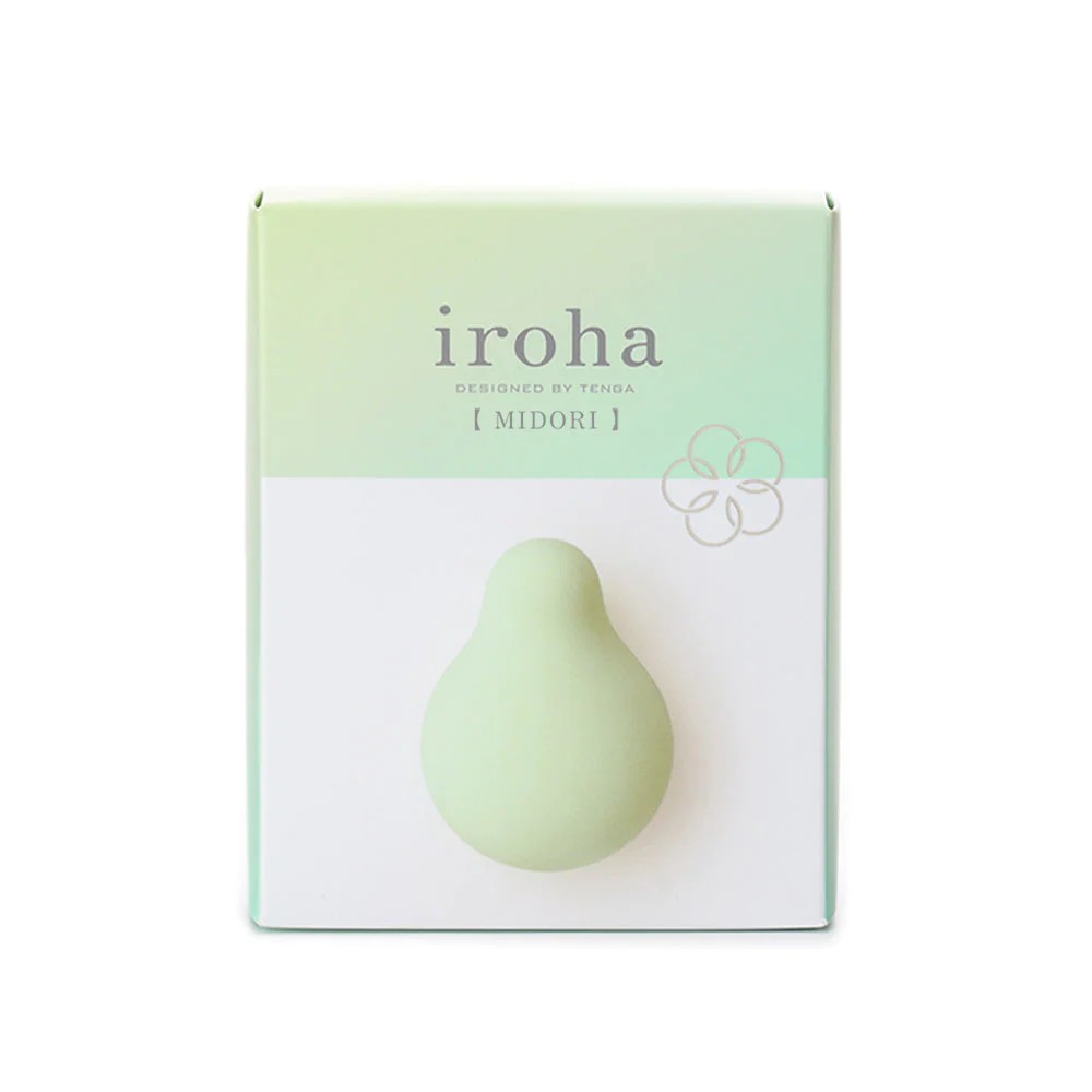 Вибратор для клитора Iroha Midori v.2 Tenga, медицинский силикон, мягкость зефира, зеленый фото №2 — секс игрушки: Украина, NO TABOO