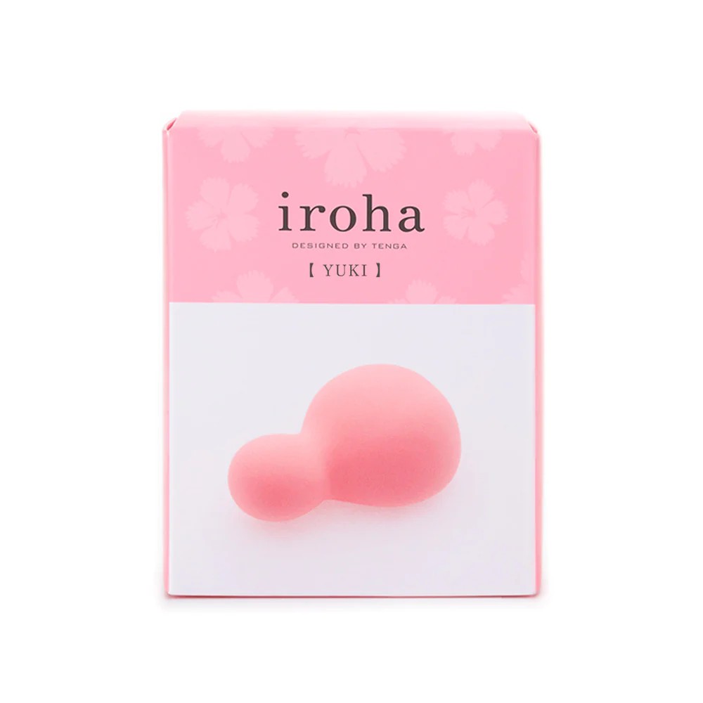 Вибратор для клитора Iroha Yuki v.2 Tenga, из медицинского силикона, мягкость зефира, розовый фото №2 — секс игрушки: Украина, NO TABOO