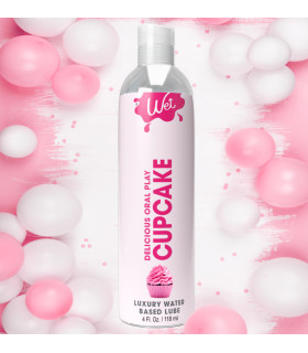 Лубрикант оральный Wet Oral Play Cupcake 30 мл на водной основе со вкусом капкейка - No Taboo