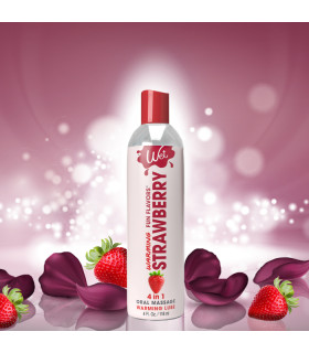 Лубрикант оральный Wet Strawberry 30 мл на водной основе со вкусом клубники - No Taboo