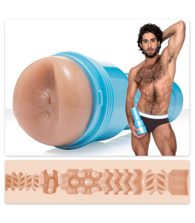 Мастурбатор анус в колбе Fleshlight Boys Diego Sans, киберкожа, бежевый, 25 х 10 см - No Taboo