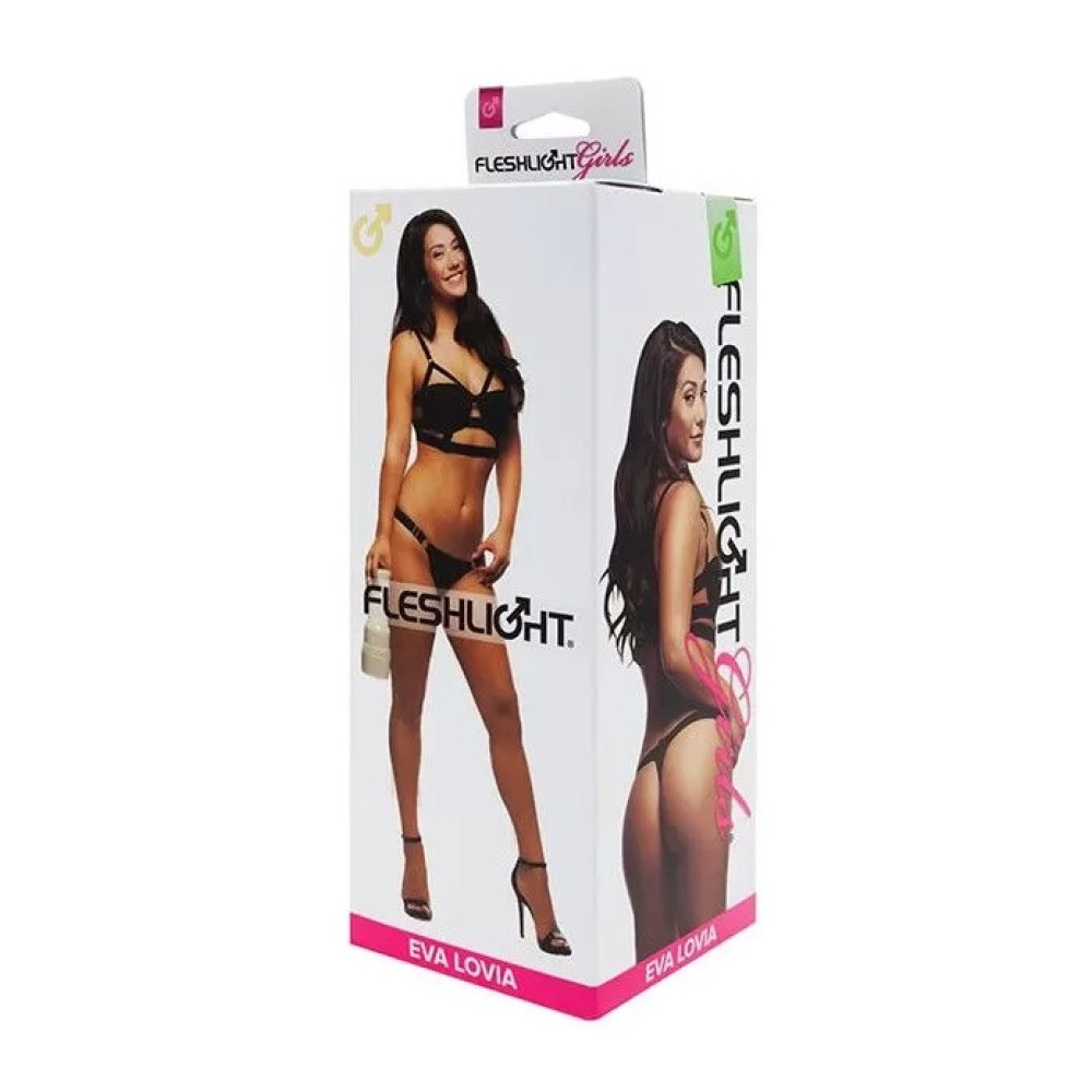 Мастурбатор анус в колбе Eva Lovia Fleshlight, киберкожа, бежевый, 25 х 8.5 см фото №3 — секс игрушки: Украина, NO TABOO