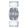 Мастурбатор хай-тек Fleshlight Quickshot, рельефный, киберкожа, прозрачный, 11 х 7 см фото №1 — секс игрушки: Украина, NO TABOO