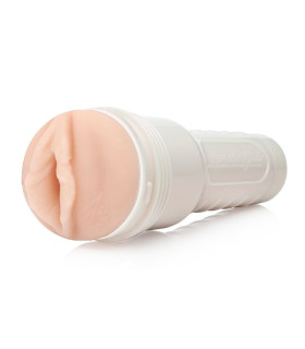 Мастурбатор вагина в колбе Fleshlight Girls Elsa Jean, киберкожа, бежевый, 23 х 8 см - No Taboo