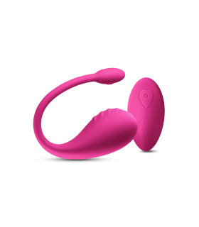 Виброяйцо с пультом Inya Venus NS Novelties, силиконовое, розовое, 20 х 3.5 см - No Taboo