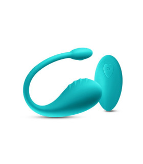 Виброяйцо с пультом Inya Venus NS Novelties, силиконовое, голубое, 20 х 3.5 см - No Taboo