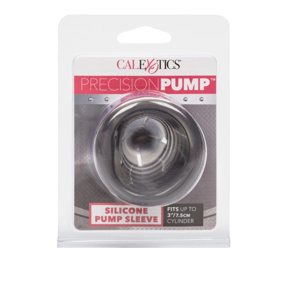 Насадка на вакуумную помпу Precision Pump California Exotics, силиконовая, черная фото №2 — секс игрушки: Украина, NO TABOO