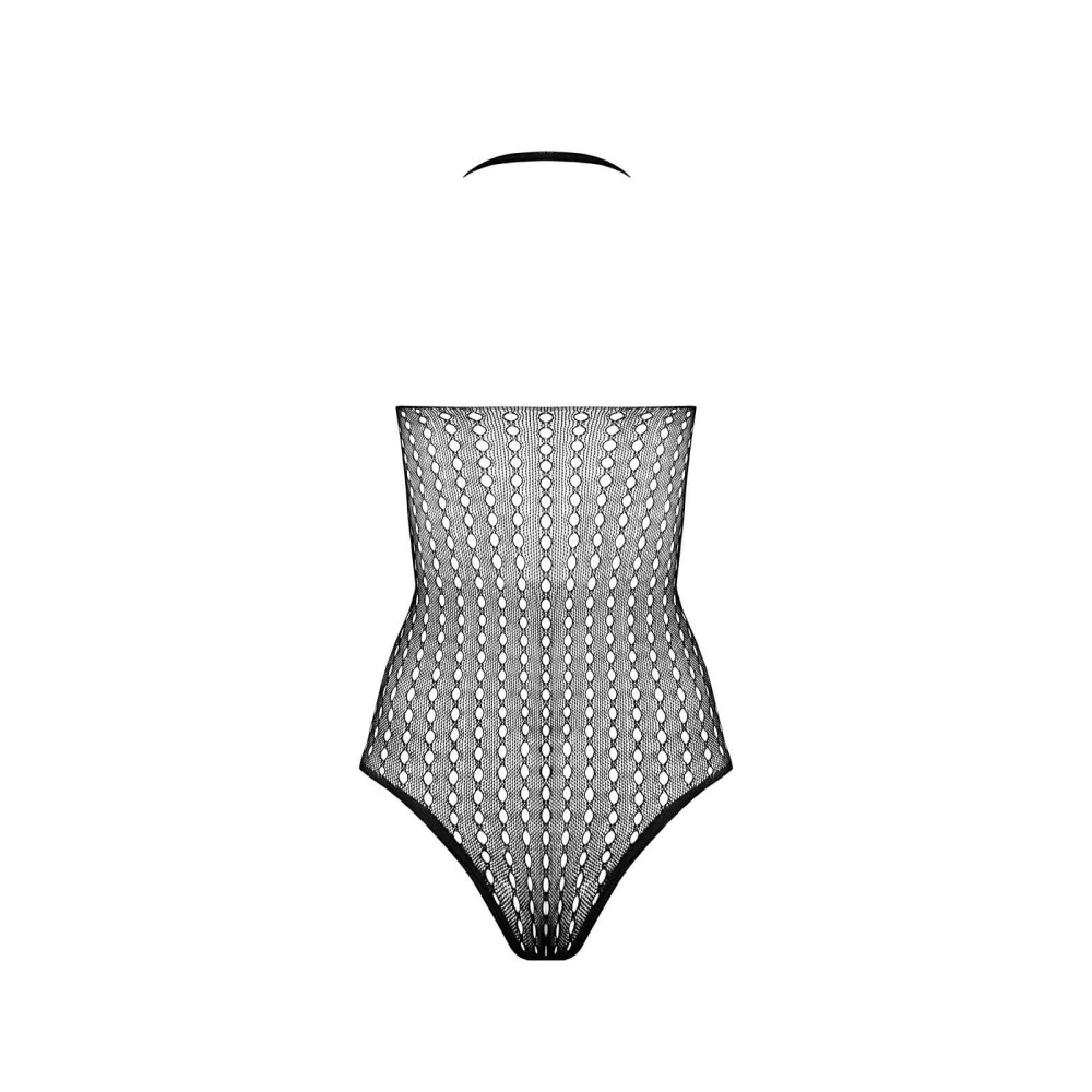 Боди сексуальное сетчатое One Size BS088 Passion, черное, фото №4 — секс шоп Украина, NO TABOO
