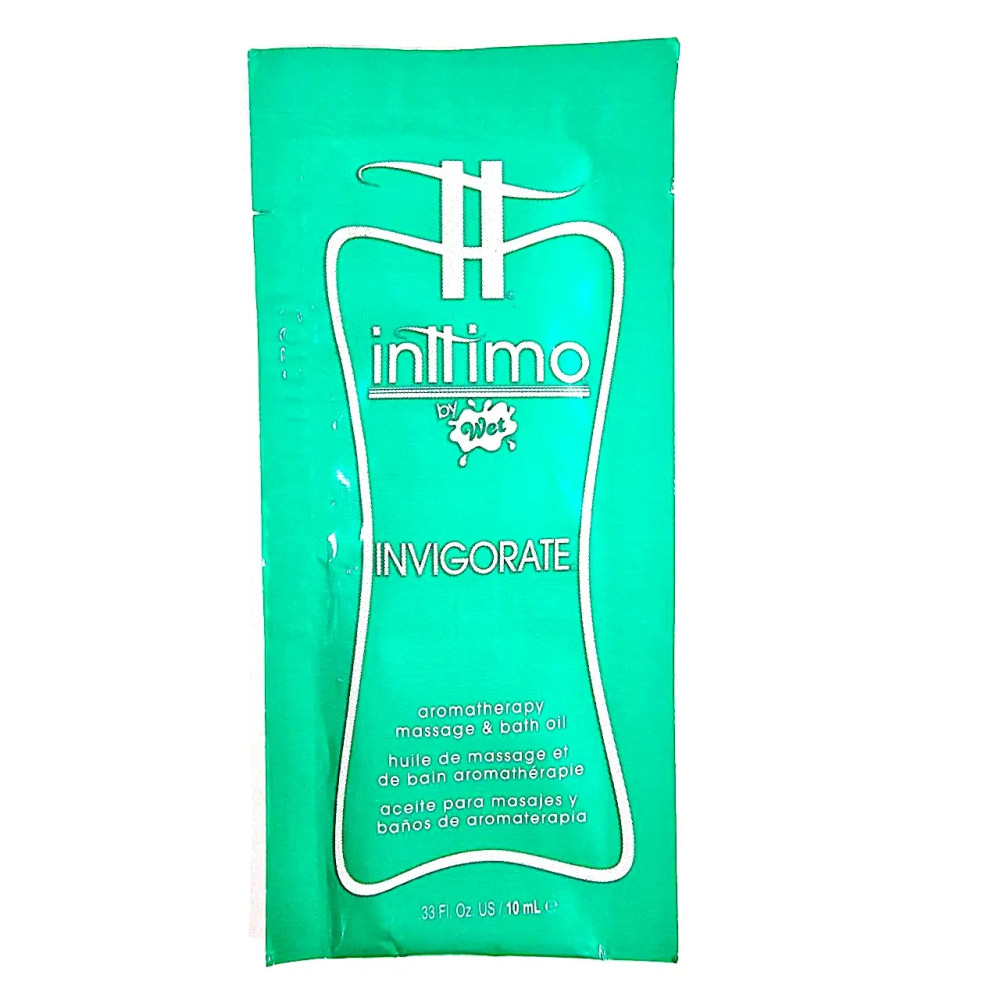 Массажное масло Inttimo Wet INVIGORATE, 10 мл (29109)