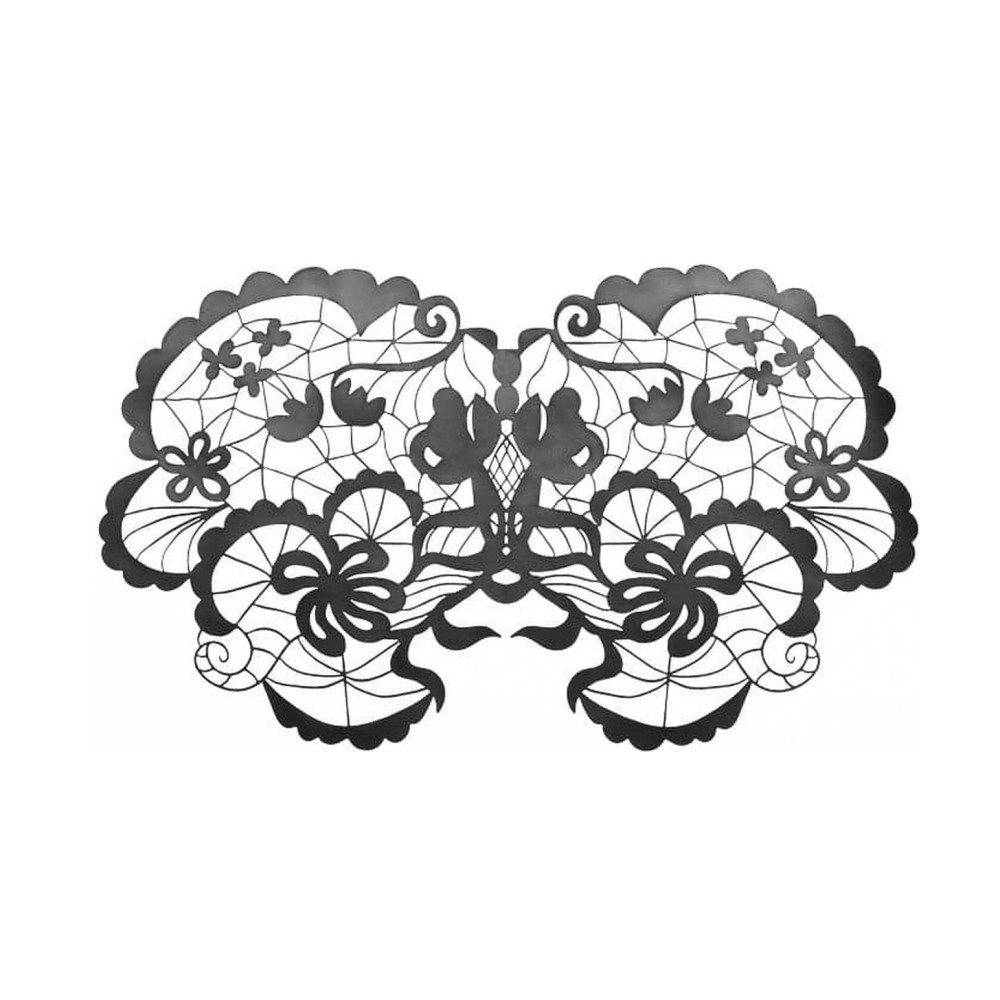 Самоклеящаяся виниловая маска Anna Bijoux Indiscrets, черная, One Size, фото №2 — секс шоп Украина, NO TABOO
