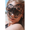 Самоклеящаяся виниловая маска Anna Bijoux Indiscrets, черная, One Size, фото №4 — секс шоп Украина, NO TABOO