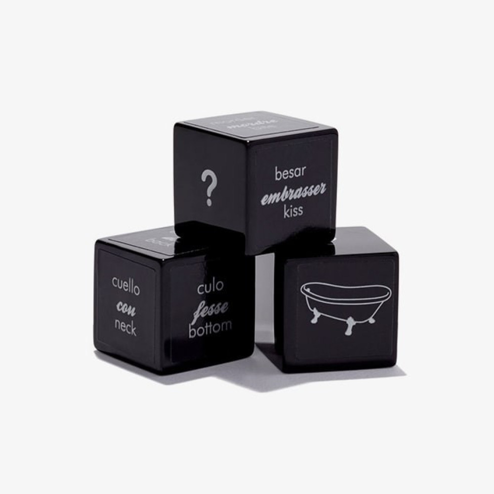 Кубики для эротической игры для пары Lucky Love Dice Bijoux Indiscrets, фото №3 — секс шоп Украина, NO TABOO