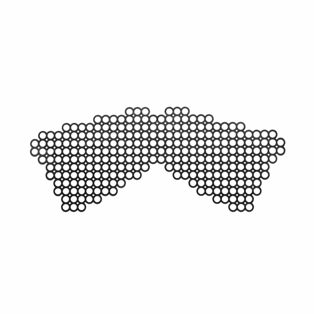 Самоклеящаяся виниловая маска Erika Bijoux Indiscrets, черная, One Size, фото №2 — секс шоп Украина, NO TABOO