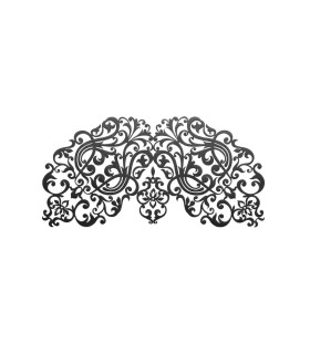 Самоклеящаяся виниловая маска Dalila Bijoux Indiscrets, черная, One Size - No Taboo