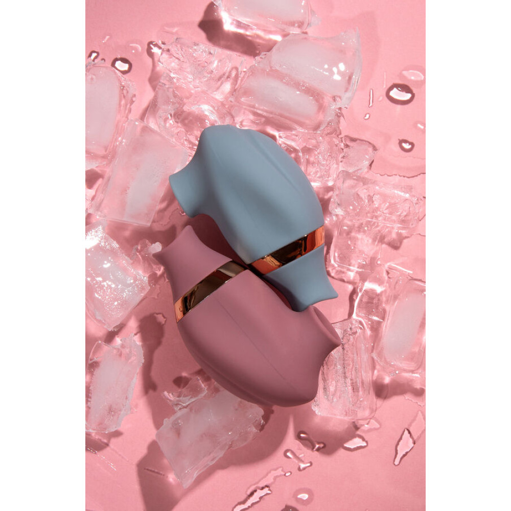 Вакуумный стимулятор клитора Sweet Em Vacuum с подвижным язычком, розовый, 8.2 х 4.9 см фото №5 — секс игрушки: Украина, NO TABOO