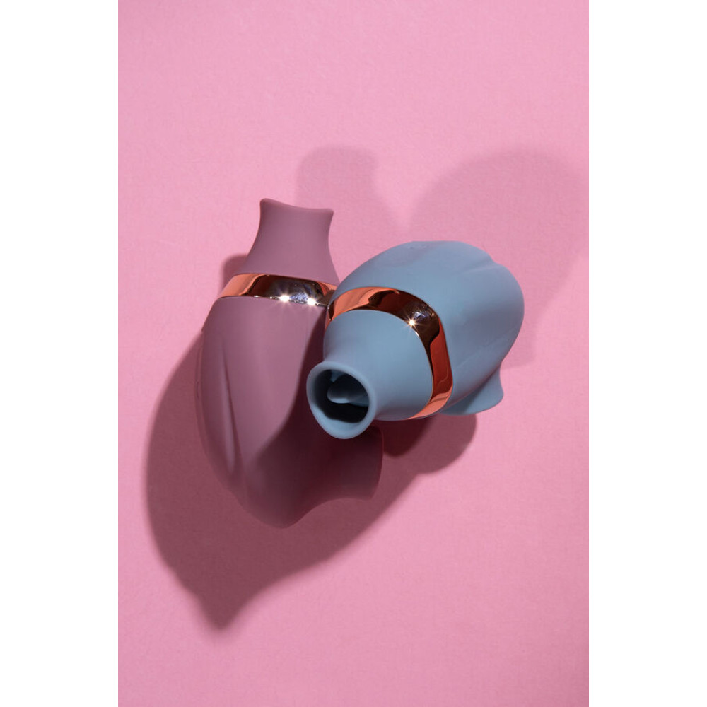 Вакуумный стимулятор клитора Sweet Em Vacuum с подвижным язычком, розовый, 8.2 х 4.9 см фото №6 — секс игрушки: Украина, NO TABOO