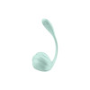 Виброяйцо Satisfyer Smooth Petal с приложением, мятное, 23.5 х 3.5 см фото №4 — секс игрушки: Украина, NO TABOO
