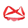 Боди кружевное Star Night Lace Teddy XS-S, с повязкой на глаза, красное, фото №4 — секс шоп Украина, NO TABOO