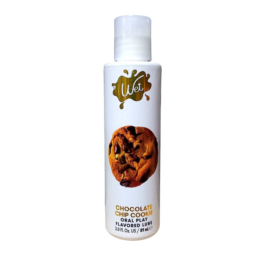 Лубрикант оральный Wet Chocolate Cookie 89 мл, со вкусом печенья с шоколадом, на водной основе, фото №0 — секс шоп Украина, NO TABOO