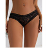 Трусики с бантиками Star Night Sexy Lace XS-S, кружевные, черные, фото №2 — секс шоп Украина, NO TABOO
