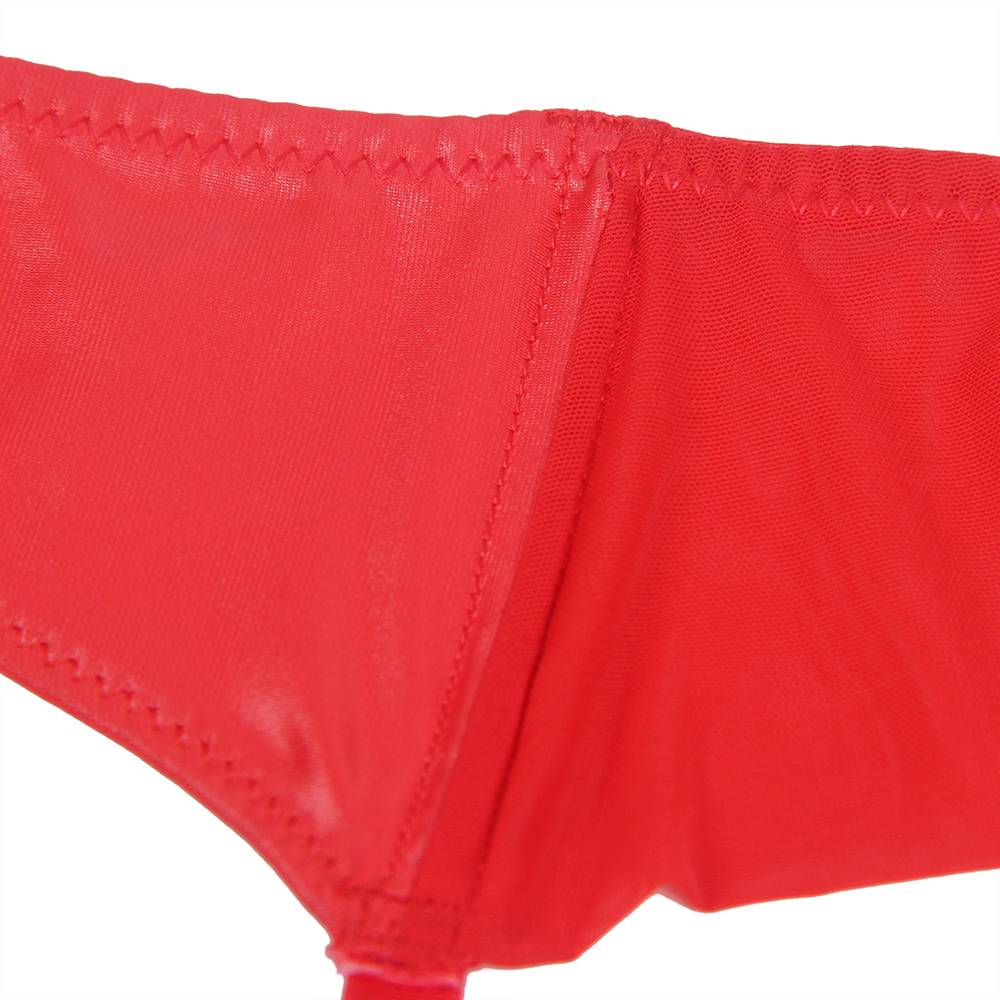 Пояс для чулок и трусики Star Night Sexy Stretch XS-S, красные, фото №5 — секс шоп Украина, NO TABOO