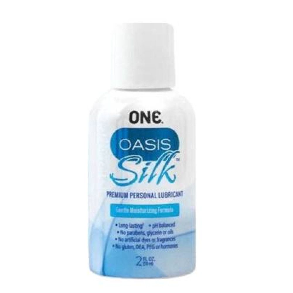 Лубрикант гибридный ONE Oasis Silk универсальный, 59 мл, фото №0 — секс шоп Украина, NO TABOO