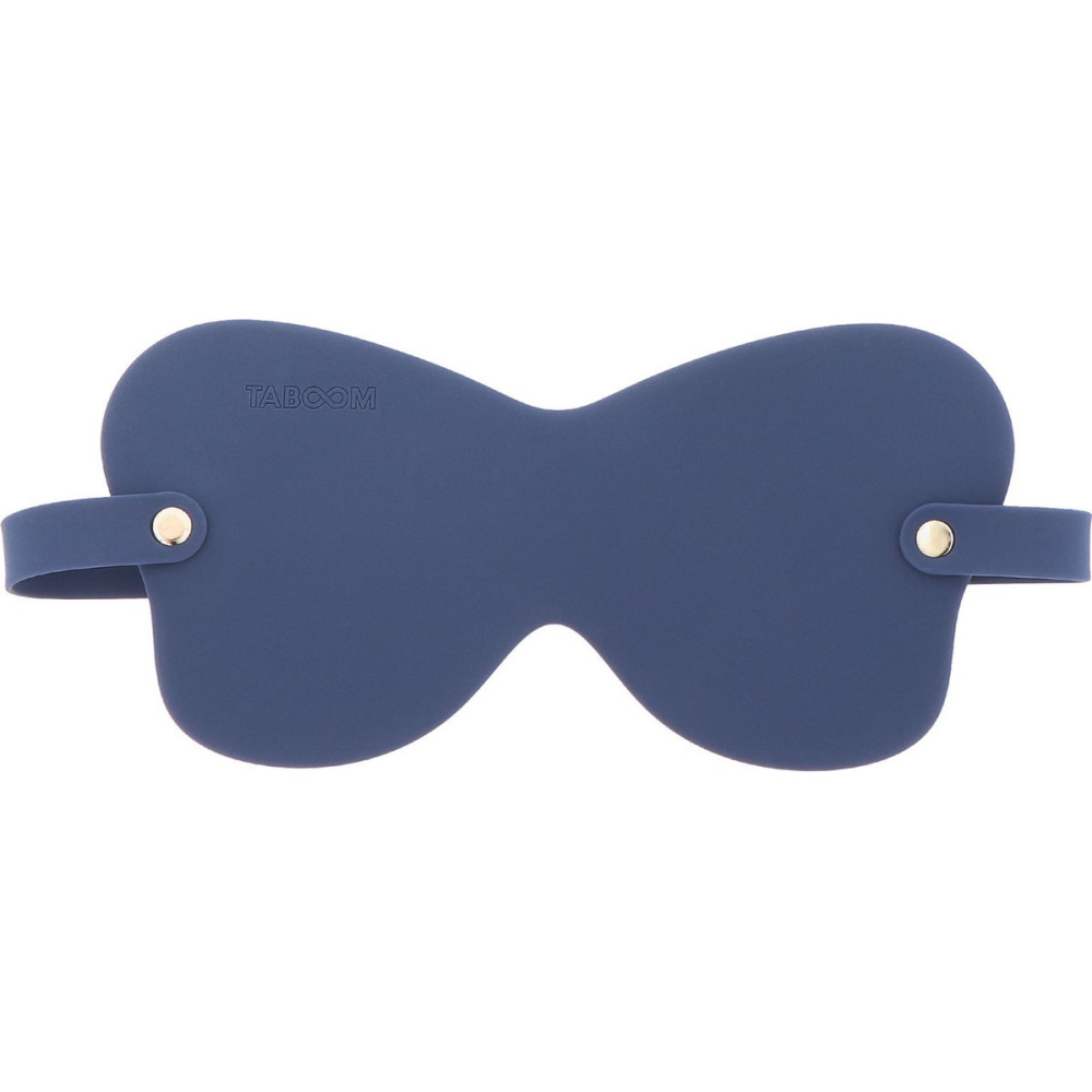 Маска на глаза Taboom Silicone Supreme, силиконовая, синяя, фото №3 — секс шоп Украина, NO TABOO