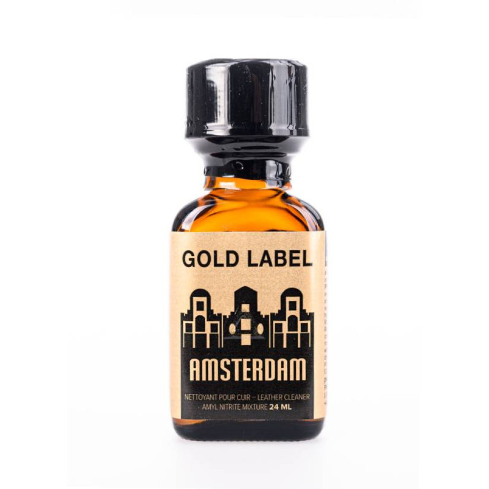 Попперс Amsterdam Gold Label, 24 мл	, фото №0 — секс шоп Украина, NO TABOO