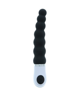 Анальна цепочка Dream Toys Essentials P-Spot Caterpillar с вибрацией, черный, 15 х 2.5 см - No Taboo