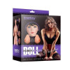 Кукла надувная с силиконовой грудью Love Doll Marilyn, брюнетка, 152 см фото №1 — секс игрушки: Украина, NO TABOO