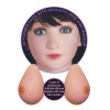 Кукла надувная с силиконовой грудью Love Doll Marilyn, брюнетка, 152 см фото №4 — секс игрушки: Украина, NO TABOO
