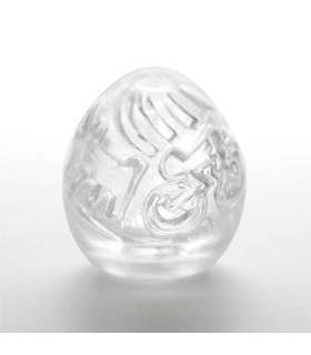 Мастурбатор Tenga Keith Haring Egg Street, прозрачный - No Taboo