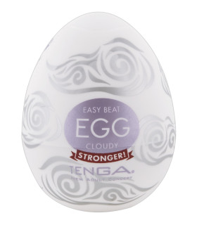 Мастурбатор Tenga Egg Cloudy, прозрачный - No Taboo