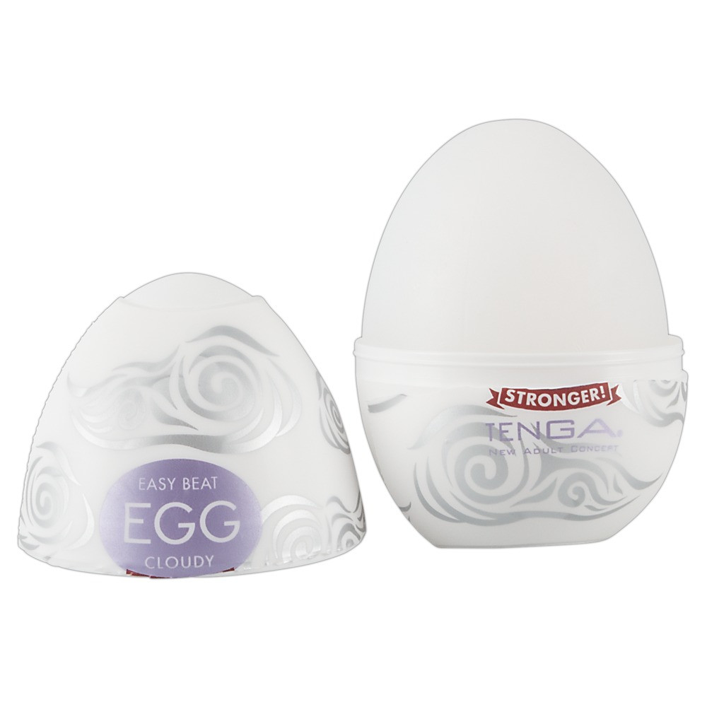 Мастурбатор Tenga Egg Cloudy, прозрачный фото №2 — секс игрушки: Украина, NO TABOO